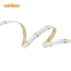 Tira de LED RGBW Shinesky, superventas, 840LEDs/M, nuevas tendencias, 12/24VHigh Lumen COB Led, impermeable, RGB, tira de luz Flexible