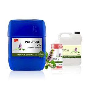 Huile Essentielle Pure de Patchouli et de Géranium pour Soins de la Peau Anti-Âge, Soulagement de l'Acné et de l'Eczéma, Cicatrisation des Marques, Qualité Cosmétique - Product Image 1