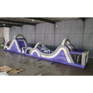 Carrera de Obstáculos al Aire Libre, Extreme Rush, Circuito de Obstáculos Inflable de 5k, Juegos Deportivos de Obstáculos Extremos para Niños y Adultos, Evento de Carrera - Product Image 2