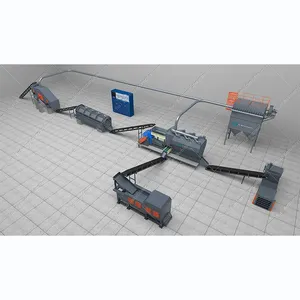 Rdf Sorting Line Municipal Solid Waste Separating and Sorting Equipment