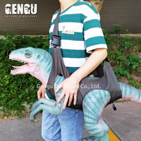 Modèle animatronique personnalisé, marionnette de dinosaure bébé à commande manuelle pour une utilisation en intérieur/extérieur dans les centres commerciaux, les parcs d'aventure