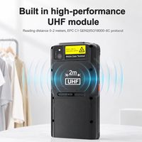 PDA Industrial Resistente BX6200, Pantalla HD IPS de 5.5 Pulgadas, Lector UHF RFID, Escáner de Código de Barras 2D, Terminal de Datos con Huella Dactilar