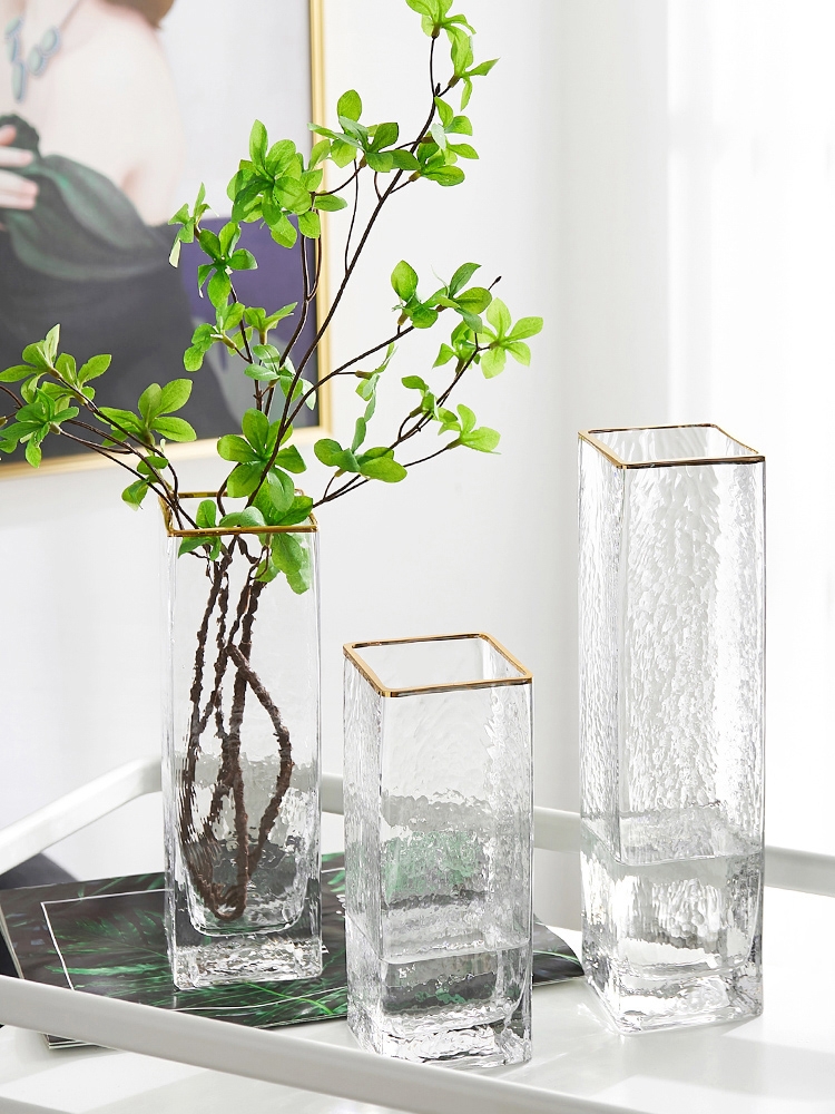 Factory Produced Wholesale Glass Flower Vase for Home Decor