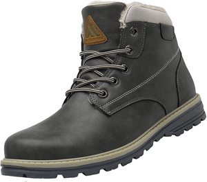 Botas de Senderismo <span class=keywords><strong>Mishansha</strong></span> para Invierno, Impermeables, Antideslizantes, Cómodas, de Microfibra y Cuero, para Hombres y Mujeres, para Actividades al Aire Libre - Product Image 1