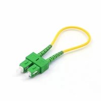 Conector óptico de fibra óptica, pérdida de inserción personalizada, menos de 0.3dB, LC, SC, UPC, APC MM