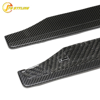 BMW M2 için AC Style G87 Yan Marşpiyeller Kuru Karbon Fiber Araba Tampon Uzatma Splitter Çekme Kancası Kesikleri Yeni