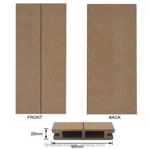 Panneaux de clôture en composite bois WPC, panneaux décoratifs pour poteaux, clôture pour pelouse, clôture en béton - Product Image 3