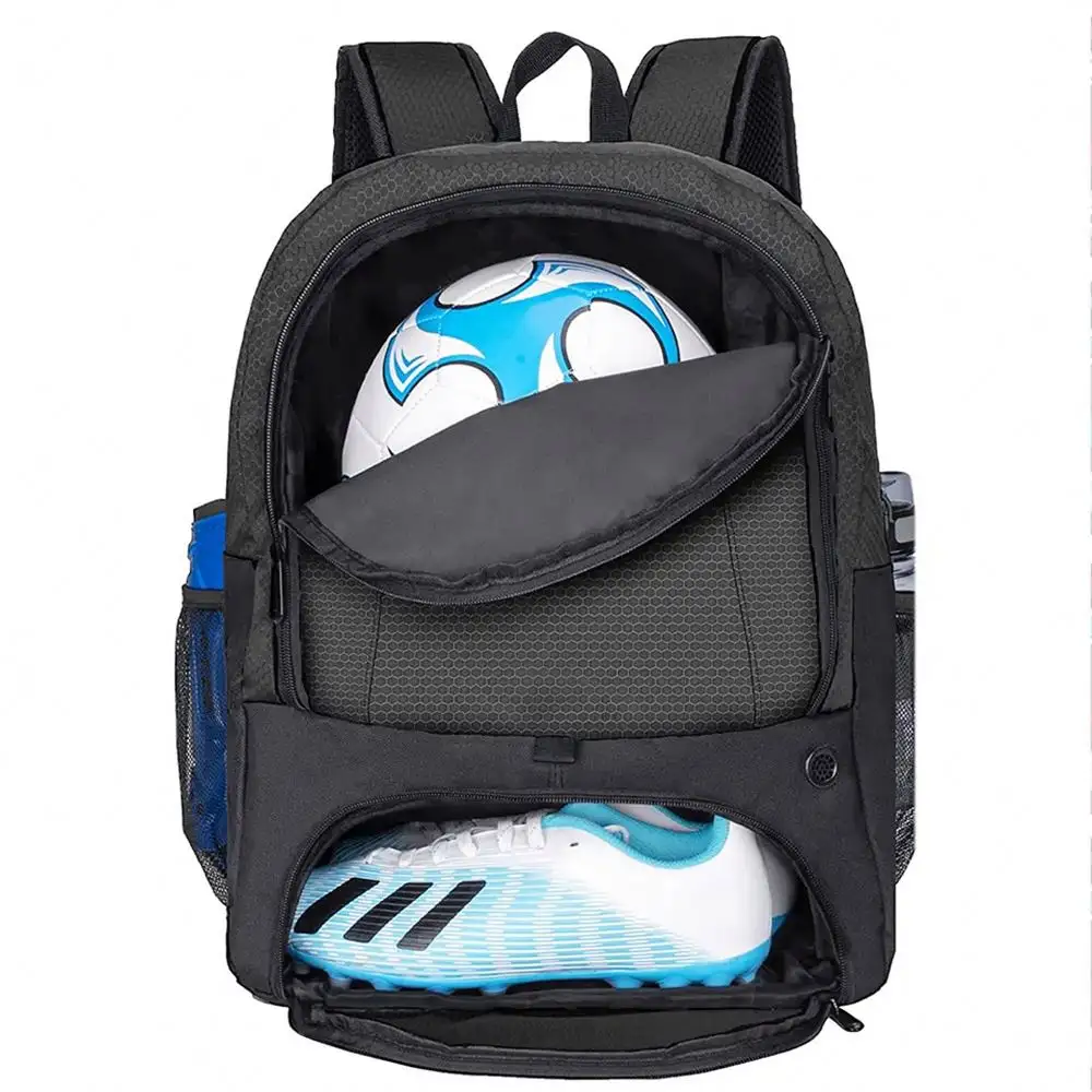 2024 spor basketbol sırt çantası voleybol futbol spor sırt çantası ayakkabı ve top bölmesi ile futbol topu çanta sıcak satış