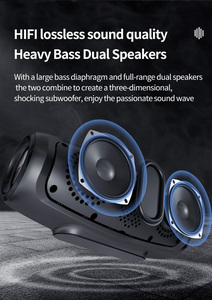 Innovador Altavoz Inalámbrico S37L3 con 40W de Potencia y Batería de 12000mAh para <span class=keywords><strong>Karaoke</strong></span> y Transmisión en Vivo City Skyline - Product Image 2
