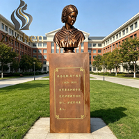Statue en bronze Florence Nightingale, sculpture médicale, pour la décoration des halls d'accueil, des collèges médicaux et des écoles.