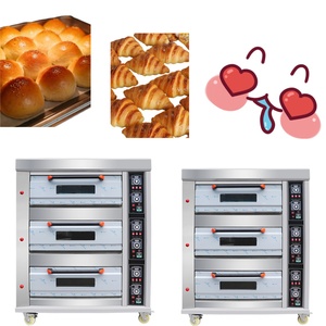 <span class=keywords><strong>Horno</strong></span> Profesional para Croissants de 3 Niveles y 6 Bandejas, <span class=keywords><strong>Horno</strong></span> Eléctrico para Hornear con Control de Vapor para Capas Esponjosas y Doradas - Product Image 1