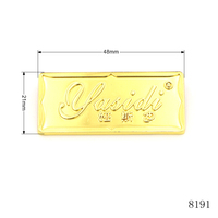Placas de Metal Personalizadas para Bolsos, Placas de Metal con Logotipo, Etiquetas de Metal Personalizadas con Logotipo para Bolsos, Etiquetas de Marca de Aleación de Zinc para Bolsos