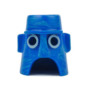 Nichoirs pour crabes ermites, design fraise-<span class=keywords><strong>ananas</strong></span>, sculpture en résine écologique, modèles grands et petits, pour aménagement paysager naturel de plage et de terrains pour animaux - Product Image 4