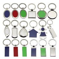 Porte-clés porte-clés de voiture en alliage personnalisé porte-clés de sublimation en métal blanc gravé au laser avec logo en forme de maison