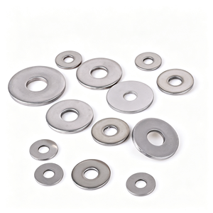 Arandela plana grande de acero inoxidable premium GB96-85, arandela plana ancha para ensamblaje de pernos y tuercas - Product Image 4