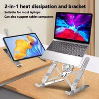 Support de refroidissement pour ordinateur portable de 18 pouces, nouveau, alimenté par USB, avec ventilateur, support universel pour ordinateur portable