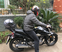 Casque de moto universel en plastique certifié CE avec filet élastique rétractable à deux crochets, visière Arai noire 29x13cm, vente chaude