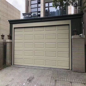 <span class=keywords><strong>Porte</strong></span> de <span class=keywords><strong>garage</strong></span> sectionnelle électrique isolée universelle moderne avec télécommande (convient aux villas) - Product Image 3
