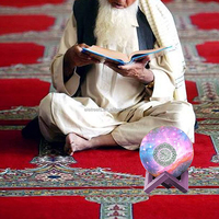 QB-512 Eid Mubarak Hajj Gifts APP Control Starry Moon Quran Speaker