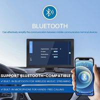 Système de surveillance de véhicule 4K de 10.1 pouces avec 4 caméras de recul AHD 1080P et enregistreur DVR écran tactile Quad pour camion