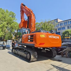 Excavatrice d'occasion robuste Hitachi ZX350, système hydraulique d'origine, poids opérationnel stable, matériel de construction - Product Image 4