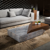 Newstar – meuble Tv minimaliste nordique en marbre naturel, Table basse pour salon, Table basse moderne en marbre