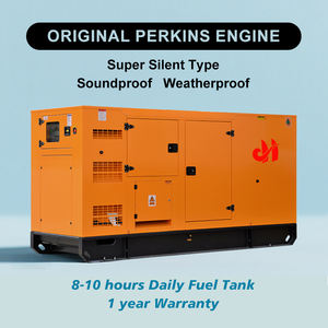 Generador diésel silencioso de 200kVA y 160kW, generador diésel EPA de EE. UU. con motor 1106A-70TAG4, generador insonorizado, arranque eléctrico - Product Image 2