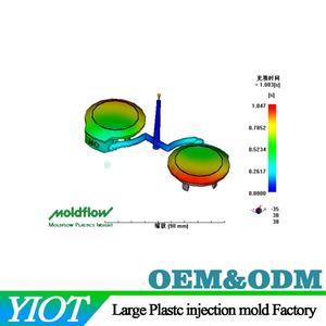 Fabricante de Moldes de Alta Precisión ODM OEM, Piezas Moldeadas por Inyección de Plástico Personalizadas, Producto de Moldeo para Carcasa de Perilla de Ajuste de Monitor - Product Image 4