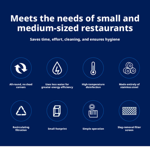 Lave-vaisselle professionnel à capot <span class=keywords><strong>pour</strong></span> tasses et verres - Product Image 2