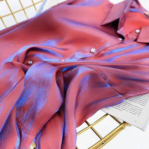 <span class=keywords><strong>Tela</strong></span> de diseño de <span class=keywords><strong>tela</strong></span> degradada suave de algodón, dos tonos, venta al por mayor, <span class=keywords><strong>vestido</strong></span> DIY, <span class=keywords><strong>tela</strong></span> elástica de satén brillante de poliéster 100% para <span class=keywords><strong>vestido</strong></span> - Product Image 3