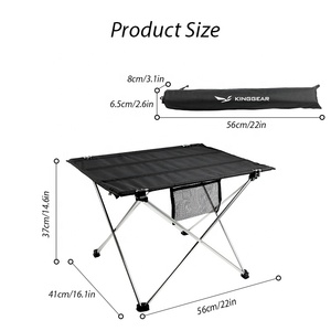 Trọng Lượng Nhẹ Bảng Đi Bộ Đường Dài Oxford Vải Bảng Hàng Đầu Với Khung Nhôm Gấp Cắm Trại Dã Ngoại Bảng Với Túi Bên Ngoài - Product Image 5