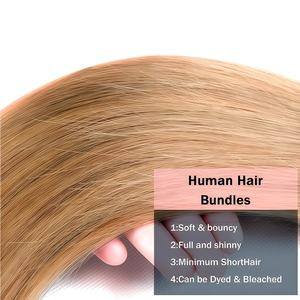 # 27 Paquetes de Cabello Humano Rubio Miel <span class=keywords><strong>con</strong></span> Cierre, Paquetes de Cabello Ondulado <span class=keywords><strong>con</strong></span> Cierre 4x4, Paquetes de Cabello Brasileño Remy - Product Image 3