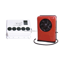 Aire Acondicionado Mini Split Universal Tenzu de 24V 12V para Autocaravana Tipo Lágrima, Unidad de Aire Acondicionado para Camiones, Aire Acondicionado Eléctrico para Camiones