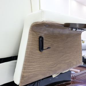 <span class=keywords><strong>Fauteuil</strong></span> de pédicure multifonctionnel pour salon de beauté, base en bois, pour spa des pieds, manucure et pédicure - Product Image 4