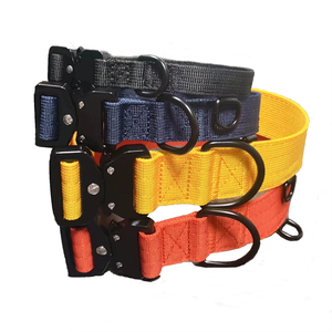 Collier tactique élastique pour chien, anti-traction, collier d'entraînement tactique pour animaux de compagnie, boucle en métal robuste pour la promenade active des chiens en extérieur - Product Image 1