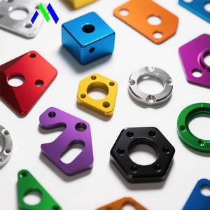 ชิ้นส่วนกลึง CNC อลูมิเนียมอโนไดซ์ที่มีความแม่นยำสูงสำหรับอุปกรณ์การบินและอวกาศหุ่นยนต์และอุตสาหกรรมอัตโนมัติ - Product Image 1