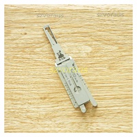 Lishi 2-en-1 : Nouveau Décodeur et Outil de Crochetage Laser SIP22 Dr/Bt pour Voitures
