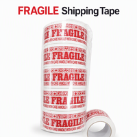 Ruban adhésif acrylique simple face ultra-résistant pour emballage fragile, 50m/100m, prêt à l'emploi, scellage de cartons, en stock