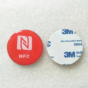 防水RFID令牌标签复旦F08 1k M1防金属NFC光盘硬币标签