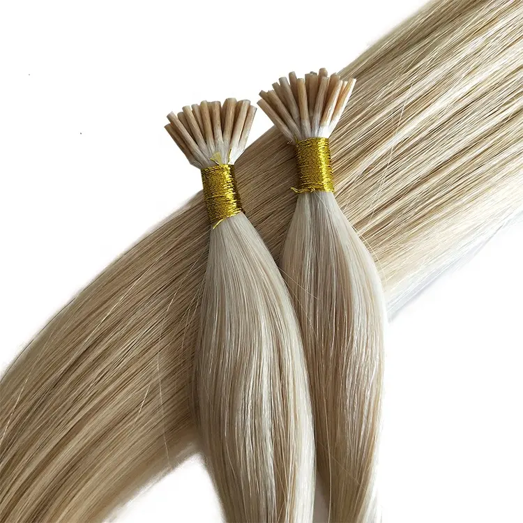 Высококачественные накладные волосы 1 г I-Tip для наращивания, натуральные волосы без повреждений