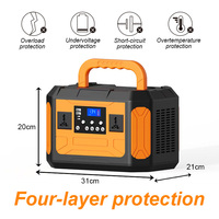 Stasiun Daya Ringan 1000W Baterai Lithium 67Ah Output 220V AC/12V Mobil & USB Catu Daya Darurat