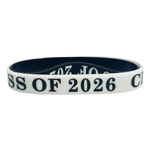 Pulsera de Silicona Ecológica Personalizada con Impresión Serigráfica para Celebración Maestro-Alumno, Graduación, Promoción, Tamaño Personalizado 2026 - Product Image 2