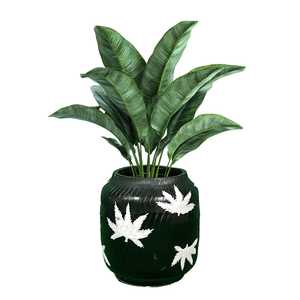 Maceta Moderna y Elegante para el Hogar, Maceta Negra para Flores, Soporte para Escritorio de Oficina, Decoración de Mesa, Decoración para Sala de Estar - Product Image 3