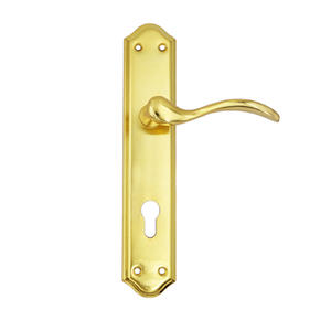 Poignées et serrures de porte en alliage de zinc de style européen classique moderne de bonne qualité avec cylindre de porte et clés - Product Image 4