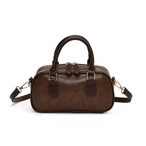 Bolso <span class=keywords><strong>Mirad</strong></span> de gama alta, nueva tendencia, bolso de hombro de cuero PU versátil Retro, bolso cruzado de viaje para mujer - Product Image 4