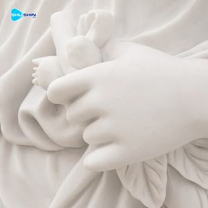 ประติมากรรมหินอ่อนแห่งดนตรีและแรงบันดาลใจ พระราชวังแห่งศิลปะ ประติมากรรมเชิงอุปมา สำหรับขาย รับสั่งทำรูปปั้นหญิงสาวจากหินอ่อน - Product Image 5