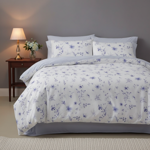 Bedruckte Bettbezüge von Burrito Blanco |   200TC Gewebt |   Blau |   Bettgröße 150-160cm |   (+Verfügbare Größen) - Product Image 1