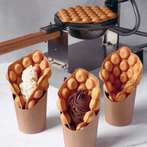 Semi Automatic Commercial Ice Cream <b>Cone</b> Baking Machine Ice Cream <b>Waffle</b> <b>Cone</b> Making Machine for Restaurant Special Snacks - Product Image 5