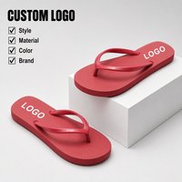 Tongs personnalisées roses pour hommes avec logo – Idéales pour l'été, la plage, les mariages, l'hôtel, l'extérieur – Antidérapantes – Vente en gros directe usine – Paires