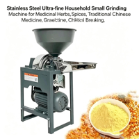 Moulin à grains électrique en acier inoxydable 3000W, haute productivité, monophasé, commercial, pour épices, piments, maïs, farine de blé
